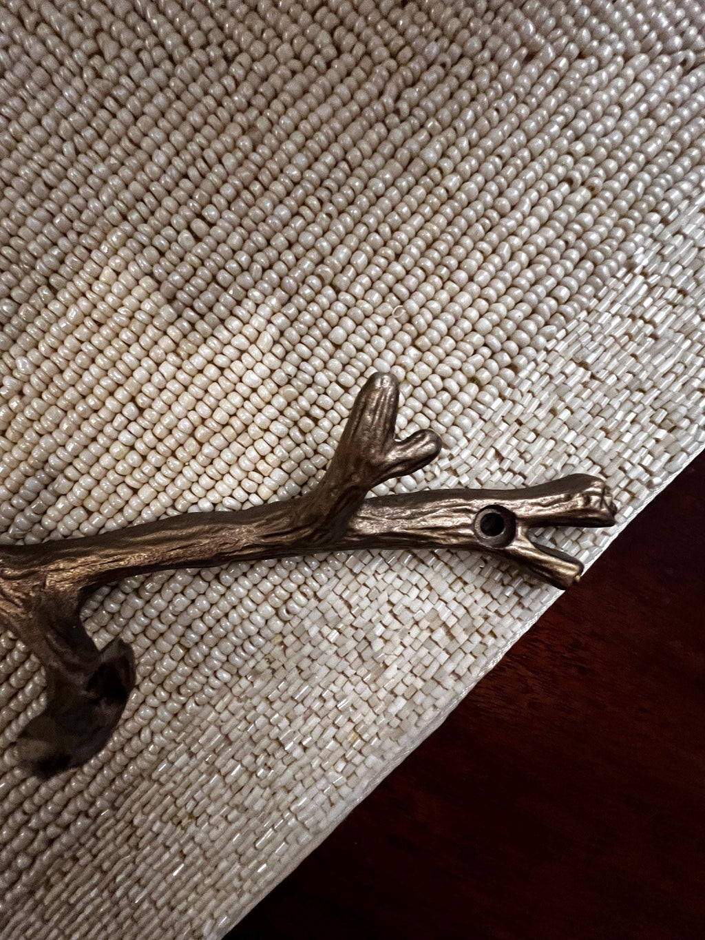 Rustic Squirrel Wall Hook Rack 13.5” Bronze Woodland Decor, Tree Branch Wall Hooks, Cabin Entryway Organizer, Lodge Home Accent