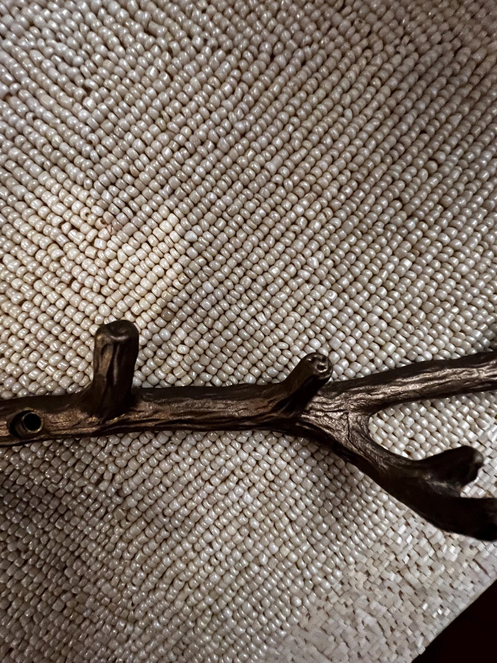 Rustic Squirrel Wall Hook Rack 13.5” Bronze Woodland Decor, Tree Branch Wall Hooks, Cabin Entryway Organizer, Lodge Home Accent