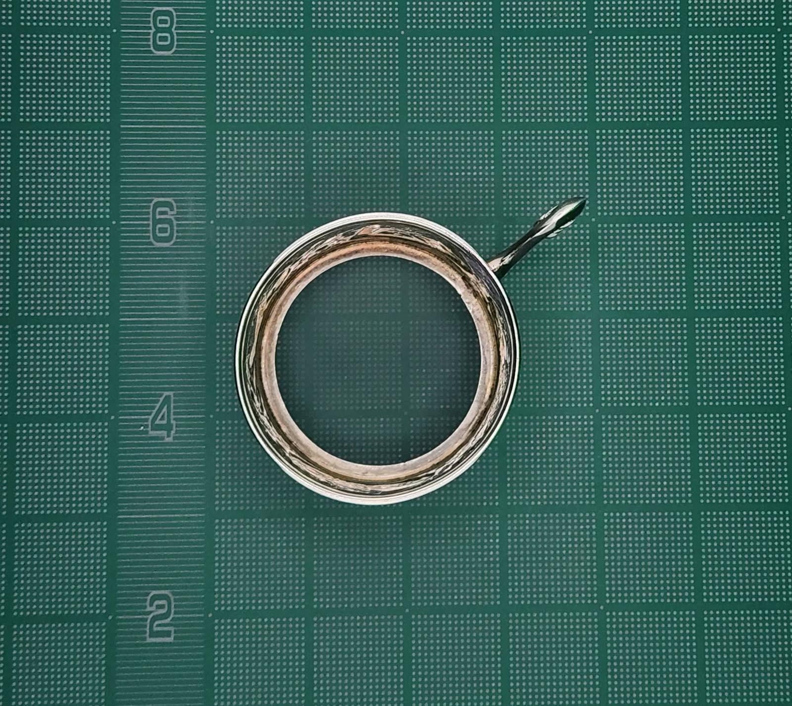 Vintage Jerusalem Silver Plate Cup Judaica – Israel Souvenir Mug Hebrew English Relief – Holy Land Figural Scene – Mid Century Jewish MC